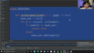 Leet Code | Problem Number 217 | Contains Duplicate | Python