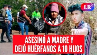 Madre fue ASESINADA por su PAREJA y deja a 10 HIJOS en la ORFANDAD en Huánuco  | #LR