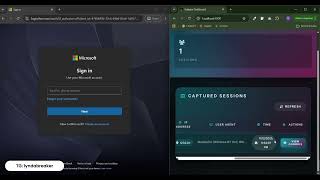 Mock Demo of o365 evilginx phishlets | How to prevent o365 account from hackers | Webpanel Evilginx2