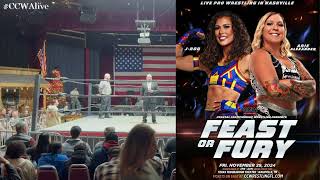 FULL MATCH:J-Rod vs. Arie Alexander, OVW Women's Title, CCW Feast or Fury, Nashville, TN 11.29.24