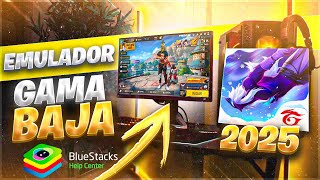 ESTE ES EL MEJOR EMULADOR PARA JUGAR FREE FIRE EN PC GAMA BAJA MEDIA Y ALTA EN 2025 ✅