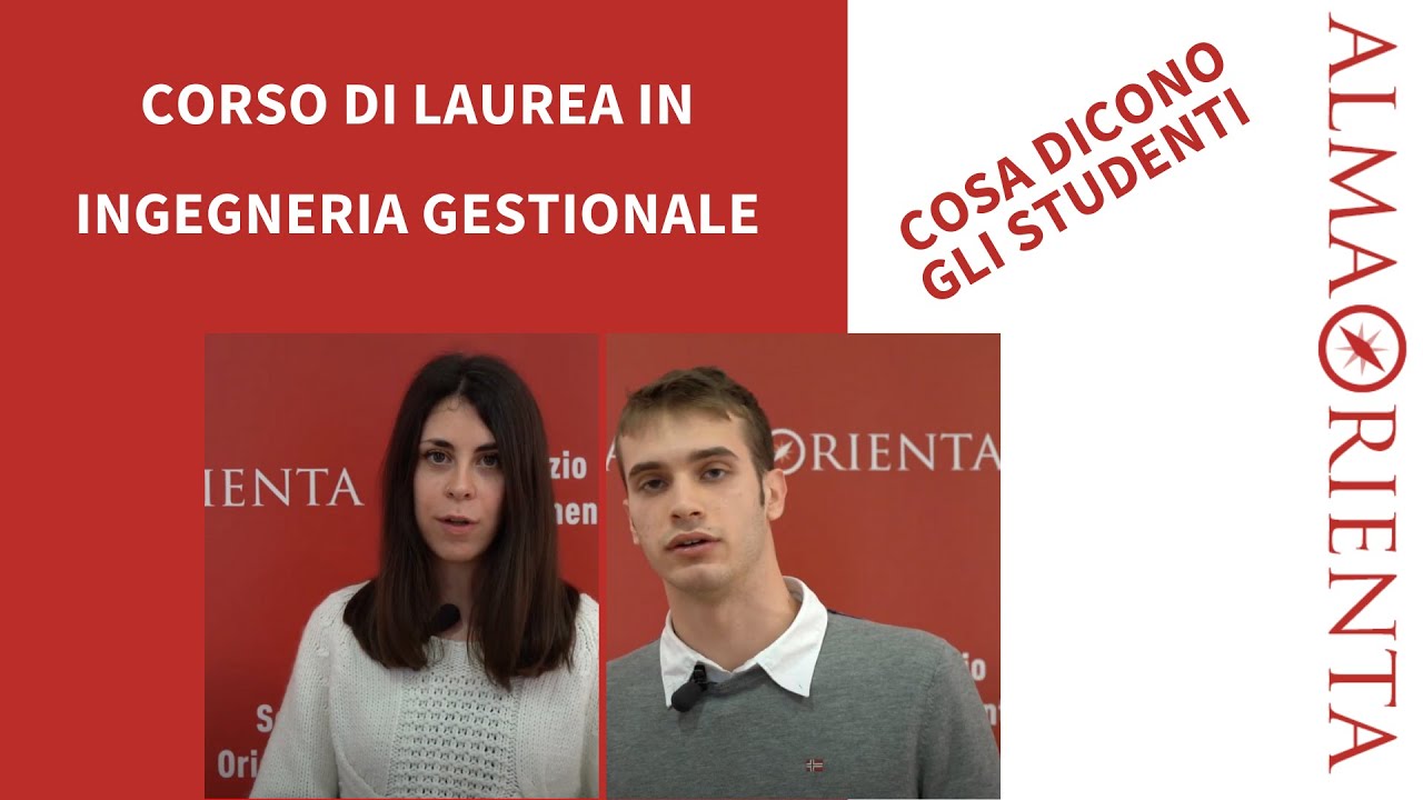 Laurea In Ingegneria Gestionale - Cosa Dicono Gli Studenti - YouTube