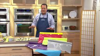 CooksEssentials 72"x24" Customizable Silicone Liner with David Venable