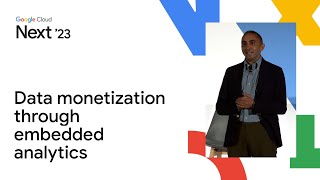 Data monetization through embedded analytics