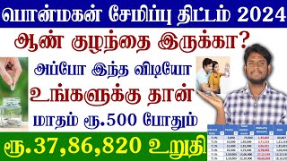 😍Pon Magan Semippu Thittam 2024 | Best P.O Scheme PPF | 500 கொடுத்து 6 லட்சம் வரை பெறலாம்