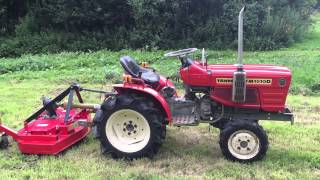 Yanmar 1510D 4WD Compact Tractor with 4ft Finishing Mower