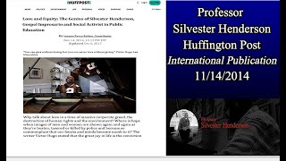 Professor Silvester C. Henderson -\