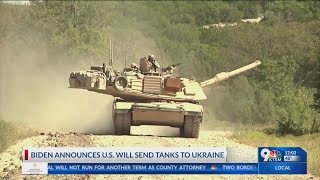 Biden administration sending 31 Abrams tanks to Ukraine