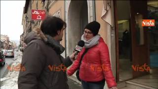 GENOVA NEVE A BUSALLA VOX POPULI 23-01-15