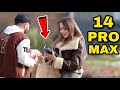 GÜZEL KIZ KARNI AÇ OLAN EVSİZ ÖĞRENCİYE YARDIM EDİNCE İPHONE 14 PRO MAX KAZANDI - HEDİYE ETTİK