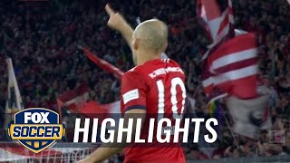 Robben nets one in for Bayern Munich against FC Augsburg | 2018-19 Bundesliga Highlights