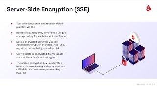 Data Encryption in Backblaze B2 Cloud Storage