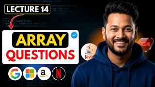 DSA Lecture 14 : Working With Arrays in Java Search, Maximum, Reverse & Index Operations
