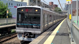 【小田急線】小田急電鉄3000形3091F 参宮橋駅 通過シーン