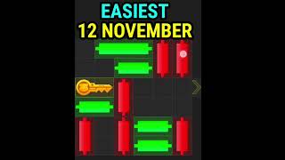 Mini Game Today 12 November Hamster Kombat How To Solve Mini Game Puzzle in Hamster Kombat (💯)SOLVED