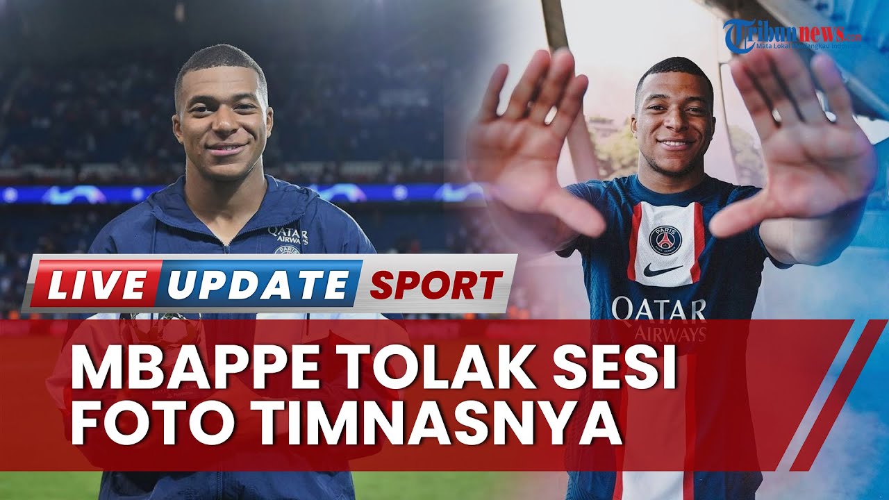 Mbappe Mendadak Tolak Sesi Pemotretan, Timnas Prancis Dihantui Masalah ...