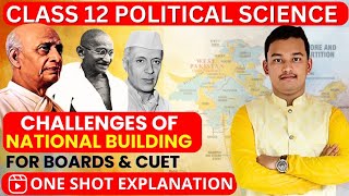 Challengs of National Building Class 12 Political Science #humanitieskaksha #class12politicalscience