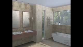 Installation video for wall and mosaic tiles made of natural stone - DUNE Cerámica