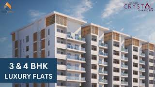 Splendid Crystal Garden's 3BHK flats for sale in Attapur | Hyderabad | 9390913573