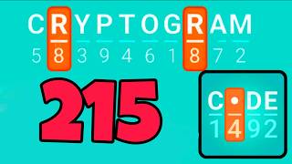 CRYPTOGRAM 215