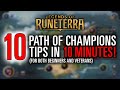 10 PATH OF CHAMPIONS TIPS in 10 MINUTES to PREPARE for the NEXT EXPANSION - GUIDE