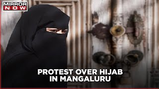Saffron Scarves Counter Hijab; Conflict Over Religious Identities Continue In Karnataka Colleges