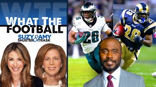 How Saquon Barkley Compares to Peak Marshall Faulk | What the Football w Suzy Shuster \u0026 Amy Trask