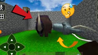 Woolly Rhino Vs. African Elephant!! - Survival Craft 2