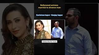 Bollywood actress married to divorceman