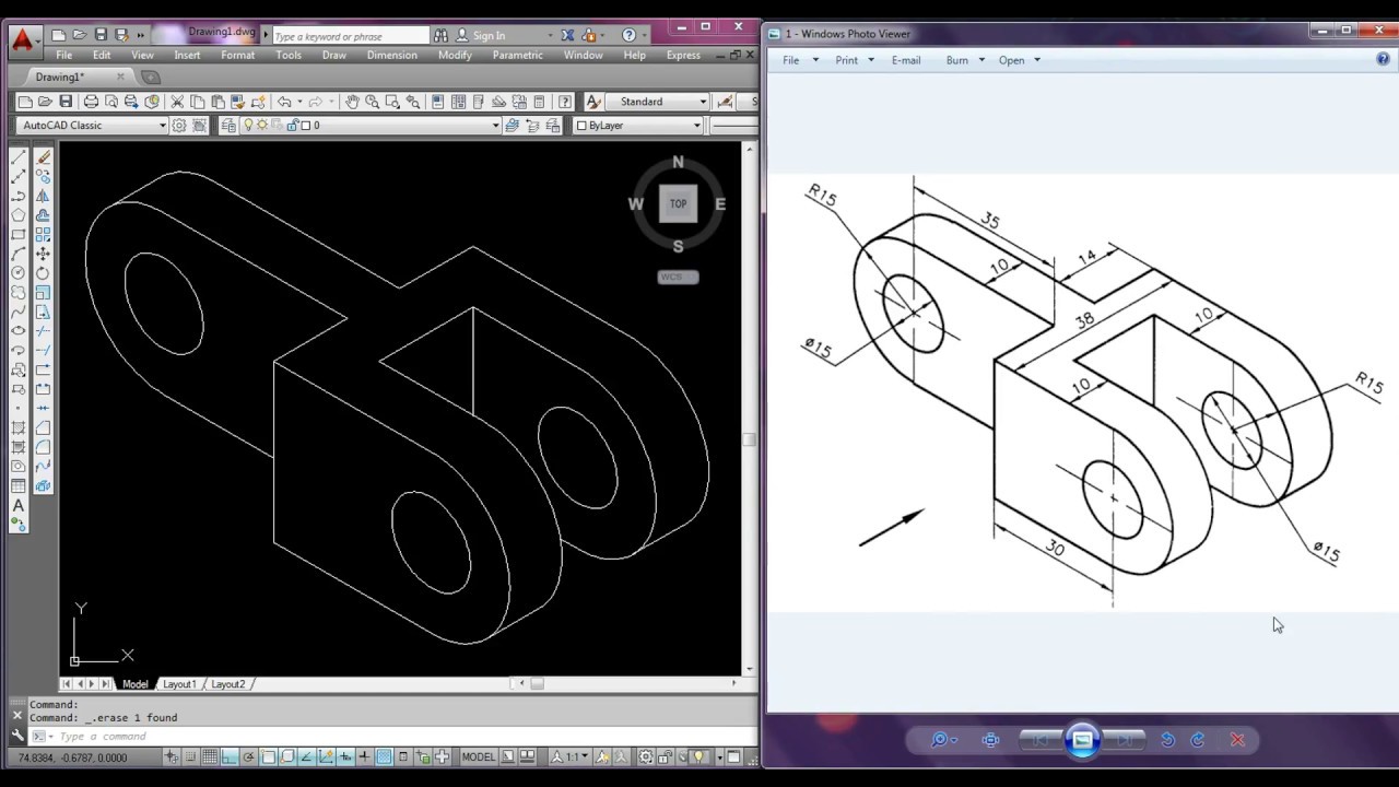 How To Make Isometric Drawing In Autocad ? - YouTube