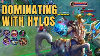 Dominating with Hylos - Best tank of MLBB