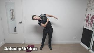 Side-bending Rib Release - Open Up Ribs & Trunk, Stretch Diaphragm for Improved Breathing & Mobility