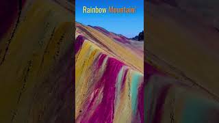 Rainbow Mountain: A Colorful Wonder of Nature! #RainbowMountain #Vinicunca #Peru #Travel