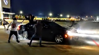 CTS-V Going Crazy At Private Drift Session..