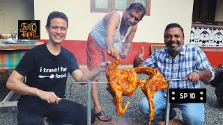 ഒരു ആടിനെ നിറുത്തി പൊരിച്ചു | Barbecue a Full Goat with Mark Wiens in Kannur