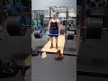 585 lbs 266 kgs mega fatigued deadlift