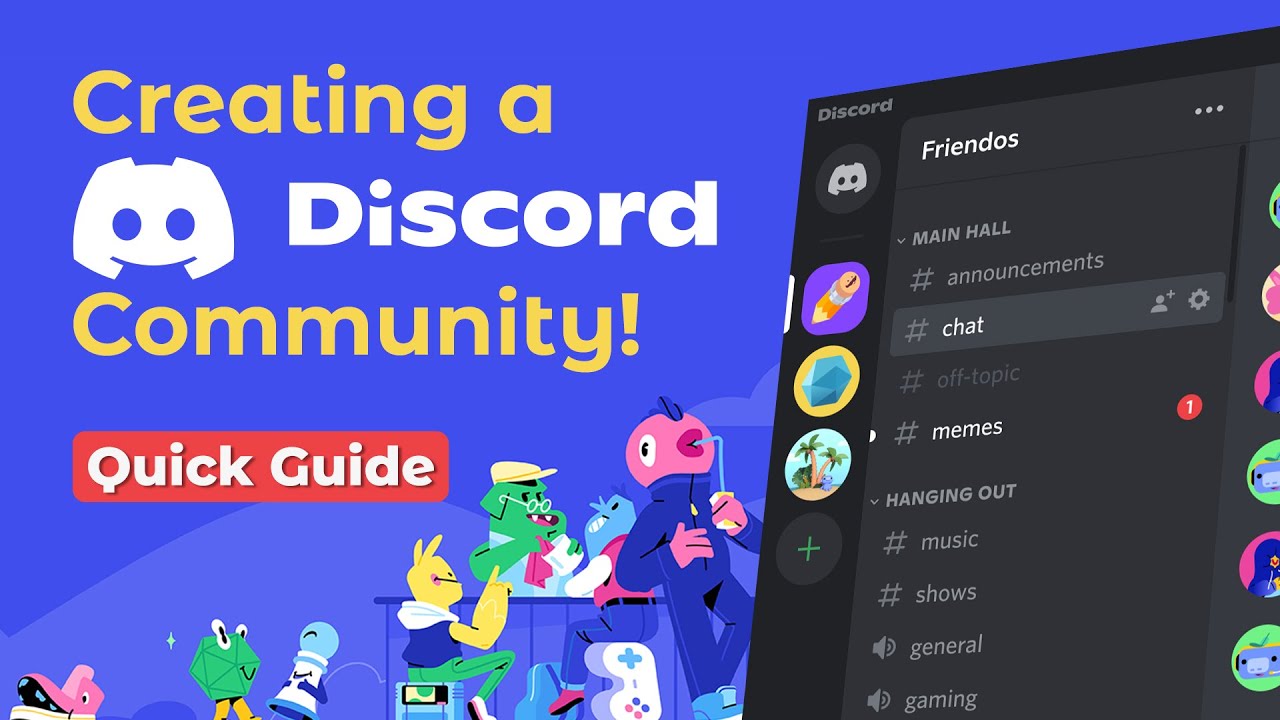 Discord Setup: Community Tutorial - How To Create The BEST Server And ...