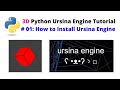 Ursina Engine – 3D Python Game Engine Tutorial: # 01, How to Install Ursina Engine