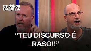 Baldasso e Ribeiro Neto discutem ao vivo no programa: “Tu me respeita!”