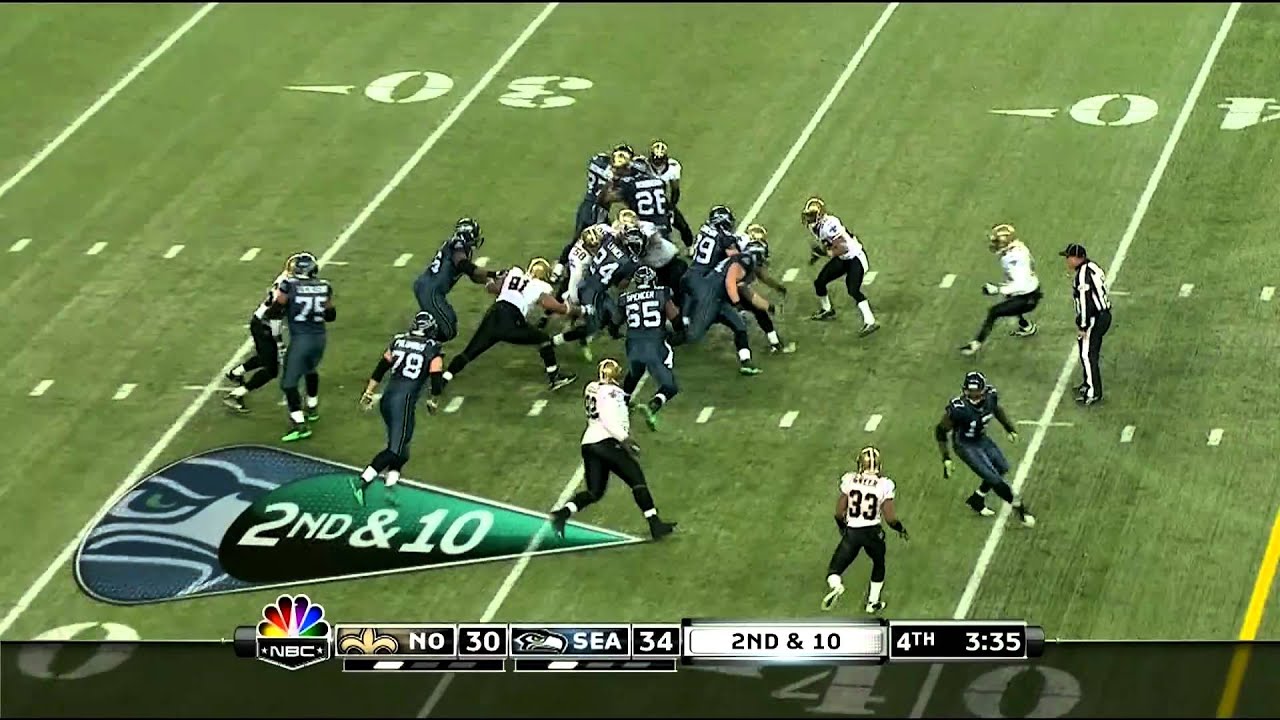 Marshawn Lynch Beast Mode Run