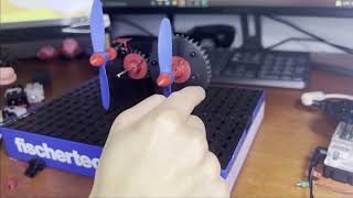 FischerTechnik - Ep. 3: FischerTechnik Gears and Building A Simple Gear Train