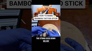 Bamboo Tattoo Stick Tutorial 🎋 #bambootattoo #bambootattoothailand #sakyant #sakyanttattoo 🇹🇭❤️