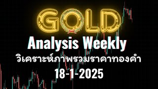 วิเคราะห์ภาพรวมราคาทองคำรายสัปดาห์ | 18-1-2025 | Gold Analysis Weekly