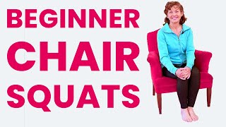 Increase Hip Strength: Modified Chair Squats for Seniors