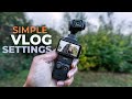 DJI Osmo Pocket 3 BEST Video Settings