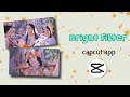 (Eng/Ind) Bright Filter || Capcut Filter Preset