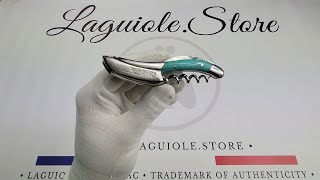 Laguiole Corkscrew Blue Camel Bone | Sommelier Knife