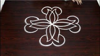 innovative freehand rangoli designs || simple kolam designs || easy muggulu designs