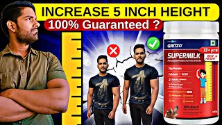 Gritzo SUPERMILK Height + Boy/Girl Detail Review | Increase 5 INCH HEIGHT Guaranteed 🔥 | Height