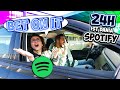 24 STUNDEN IST DANIA SPOTIFY! Sie singt die Playlists von Kaan im Auto! Witzige Challenge